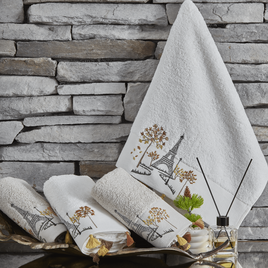 Asya Hand Towel Set  (4 pieces)