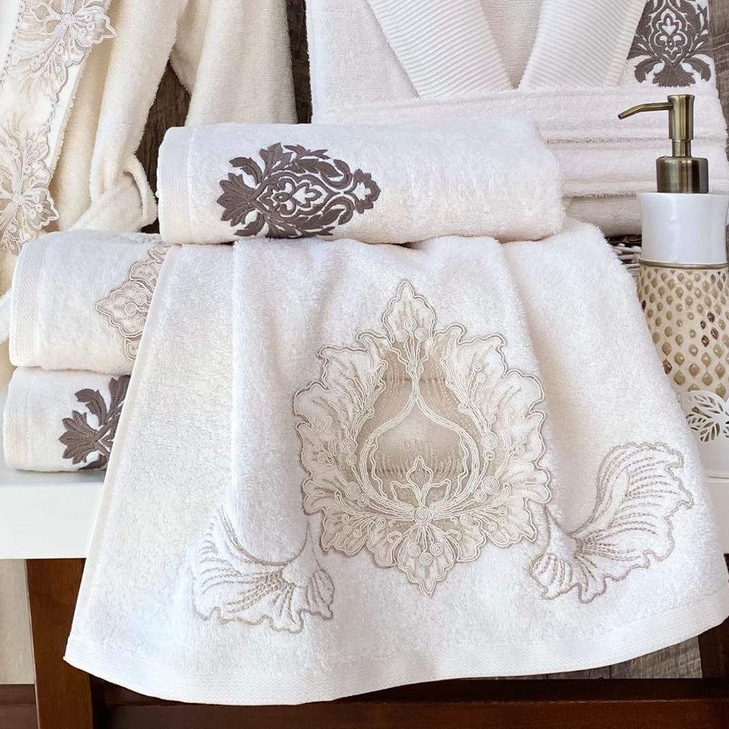 Nevea Bathrobe Set 70% Bamboo 30% Cotton 6 Pcs